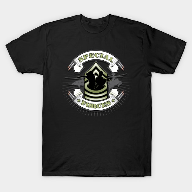 SPECIAL FORCES T-Shirt by razrgrfx